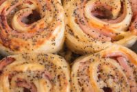 Baked Ham and Cheese Roll Ups Reimagined