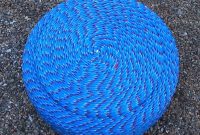 Transform an Old Tire into a Chic Rope Ottoman