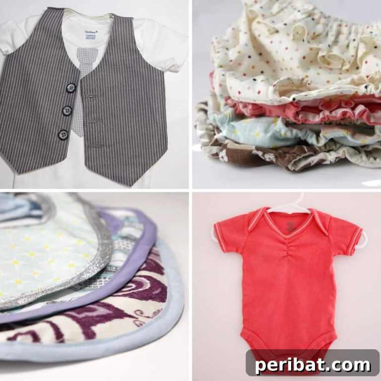 Sew Sweet: 50+ DIY Baby Clothes Tutorials for Unique Little Styles 56 featured 239