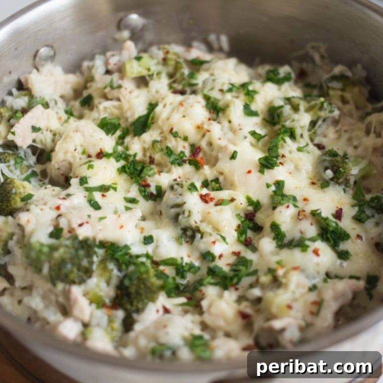 One-Pan Cheesy Chicken and Broccoli Rice Perfection 146 featured 24670