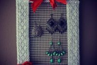 Craft Your Own Stylish Hanging Jewelry Organizer