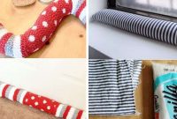 17 Ingenious DIY Draft Stoppers To Beat The Winter Chill