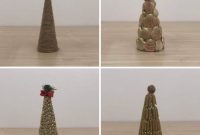 Craft 5 Adorable Miniature Christmas Trees Easily