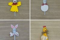 Spoonfuls of Fun 5 Easter Crafts for Kids Using Plastic Spoons