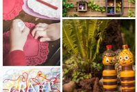 Imaginative Spring Garden Crafts for Children to Create