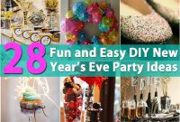 28 Effortless DIY Ideas for a Spectacular New Year’s Eve Party