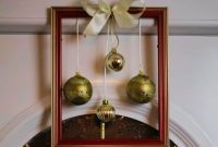 Unexpectedly Elegant: Crafting a Christmas Wreath from an Old Frame