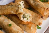 Effortless Crispy Chicken Taquitos