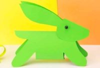 Craft a Charming Paper Easter Bunny