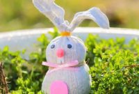 Quick & Easy Rice Sock Bunnies for Easter