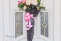 Charming Umbrella Bouquet Door Hanger