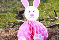 Craft an Adorable Easter Bunny from a Repurposed Party Ball