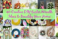 Festive Easter Wreath Designs for Your Spring Home Decor