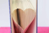 Fold Love into Pages: DIY Heart Book Art Tutorial