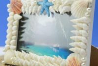 Coastal Charm Seashell Picture Frame Craft