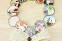Transform Lids into a Beautiful Photo Wreath