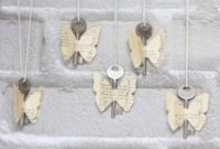 DIY Rustic Butterfly Art from Upcycled Books