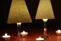 Upcycled Wine Glass Tealight Lanterns