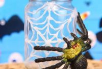 Spooky Spiderweb Jar Craft