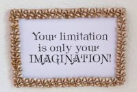 Gilded Macaroni Art Frame