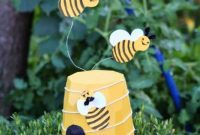 Whimsical Bee Garden Planter