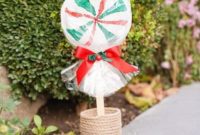 Homemade Mega Lollipops Festive Display