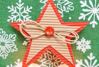 Charming Rustic Cardboard Christmas Stars