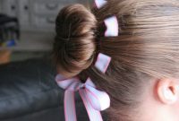 Chic Ribbon Flower Bun: DIY Hair Tutorial