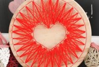 Heartfelt Valentine String Art Decoration