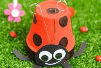 Adorable Upcycled Ladybug Planter Craft