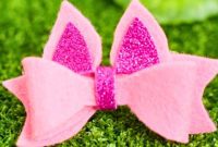 Simple No Sew Felt Hair Bow Video Tutorial