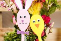 Charming Spoon Crafted Bunny and Chick Pals