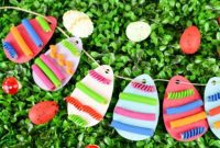Whimsical Pasta Easter Egg Garland