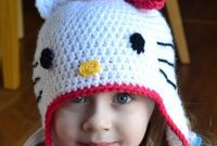Gorgeous Hello Kitty Hat FREE Crochet Pattern