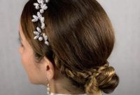Chic Low Braided Updo Tutorial