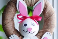 DIY Adorable Easter Bunny Wreath Video Guide