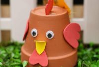 Craft Your Own Cute Flower Pot Chicken