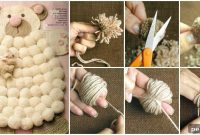 Craft Adorable Teddy Bear Pom Pom Rugs and More Colorful Creations