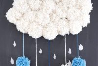 Charming Fluffy Pom Pom Cloud Wall Decor