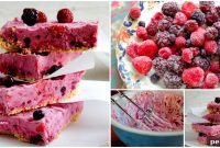 Easy No-Bake Mixed Berry Graham Bars