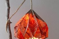 From Paper Bags to Brilliance: Handcraft a Rustic Pendant Light