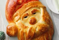 Golden Santa Bread Stunning Appearance Delicious Flavor