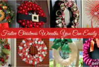 33 Festive Christmas Wreaths: Surprisingly Simple DIY Projects