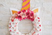 Enchanting Quilled Unicorn Wreath