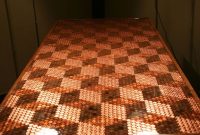 From Loose Change to Luxury: Crafting a 5000 Penny Tabletop