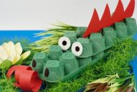 Unleash Dragon Magic: Egg Carton Craft for Kids