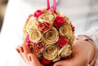 From Pages to Petals: DIY Book Rose Sphere