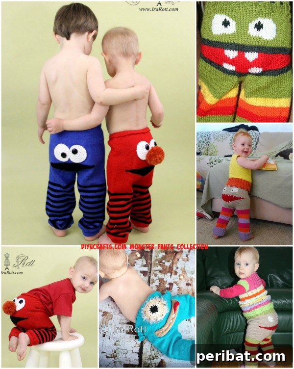 Unleash the Adorable Knit Monster Pants for Your Little One 2 Knit These Adorable Monster Pants for Your Favorite Little Monster - Introduction Image