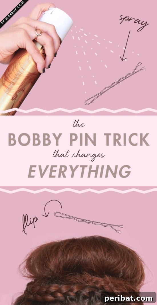 Bobby Pins: Your Secret Style Weapon 11 Extra Grip - 21 Unexpectedly Stylish Ways to Wear Bobby Pins - Bobby Pin Hack