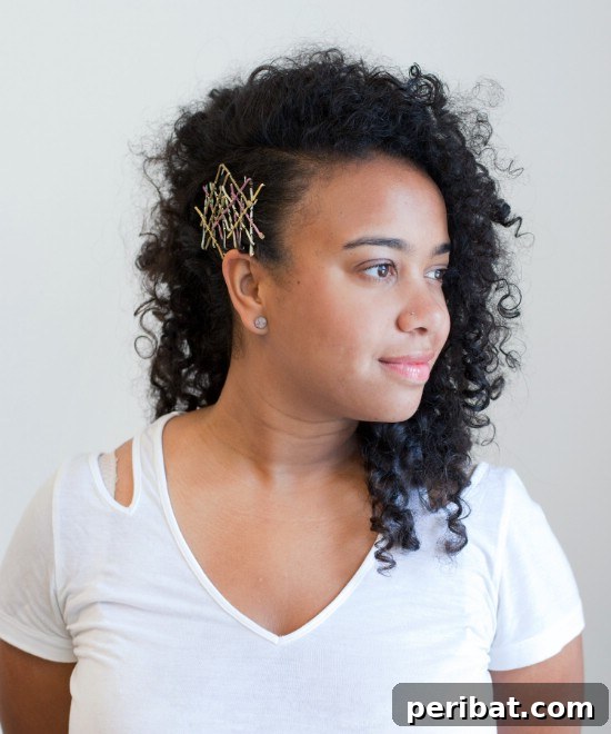 Bobby Pins: Your Secret Style Weapon 17 Multipin Madness - 21 Unexpectedly Stylish Ways to Wear Bobby Pins - Statement Hair Art